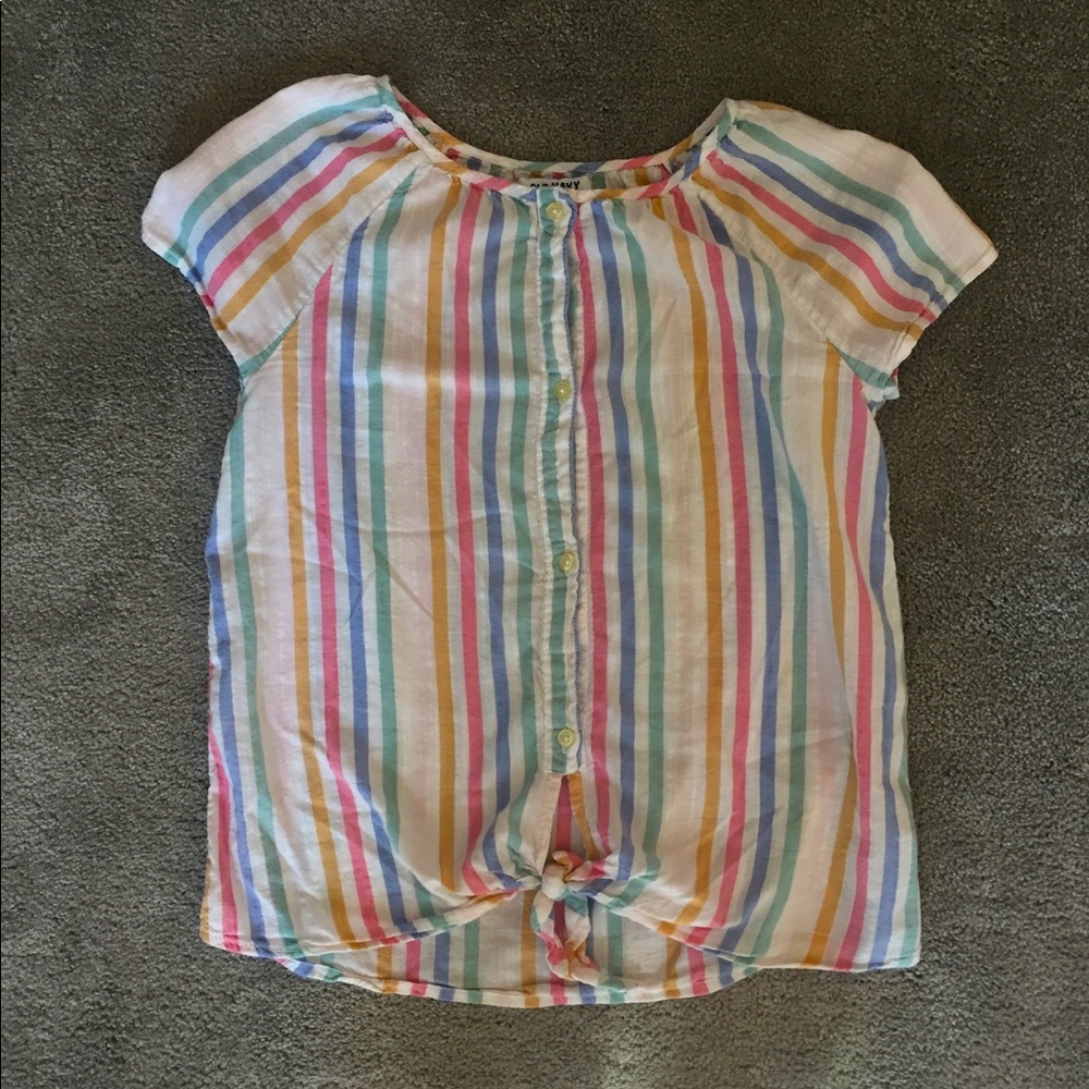 Striped Pastel Top